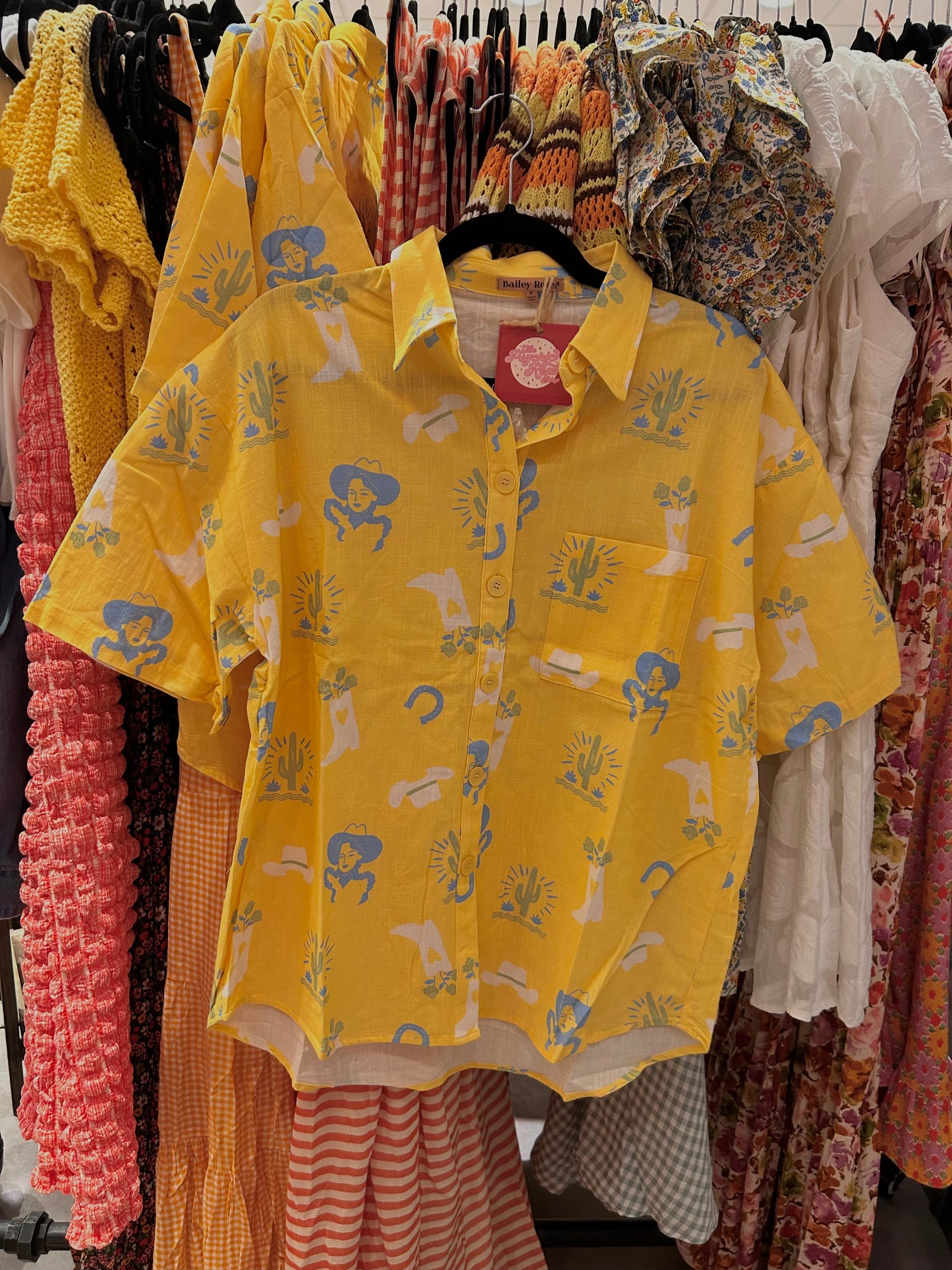 Cowgirl Button Up