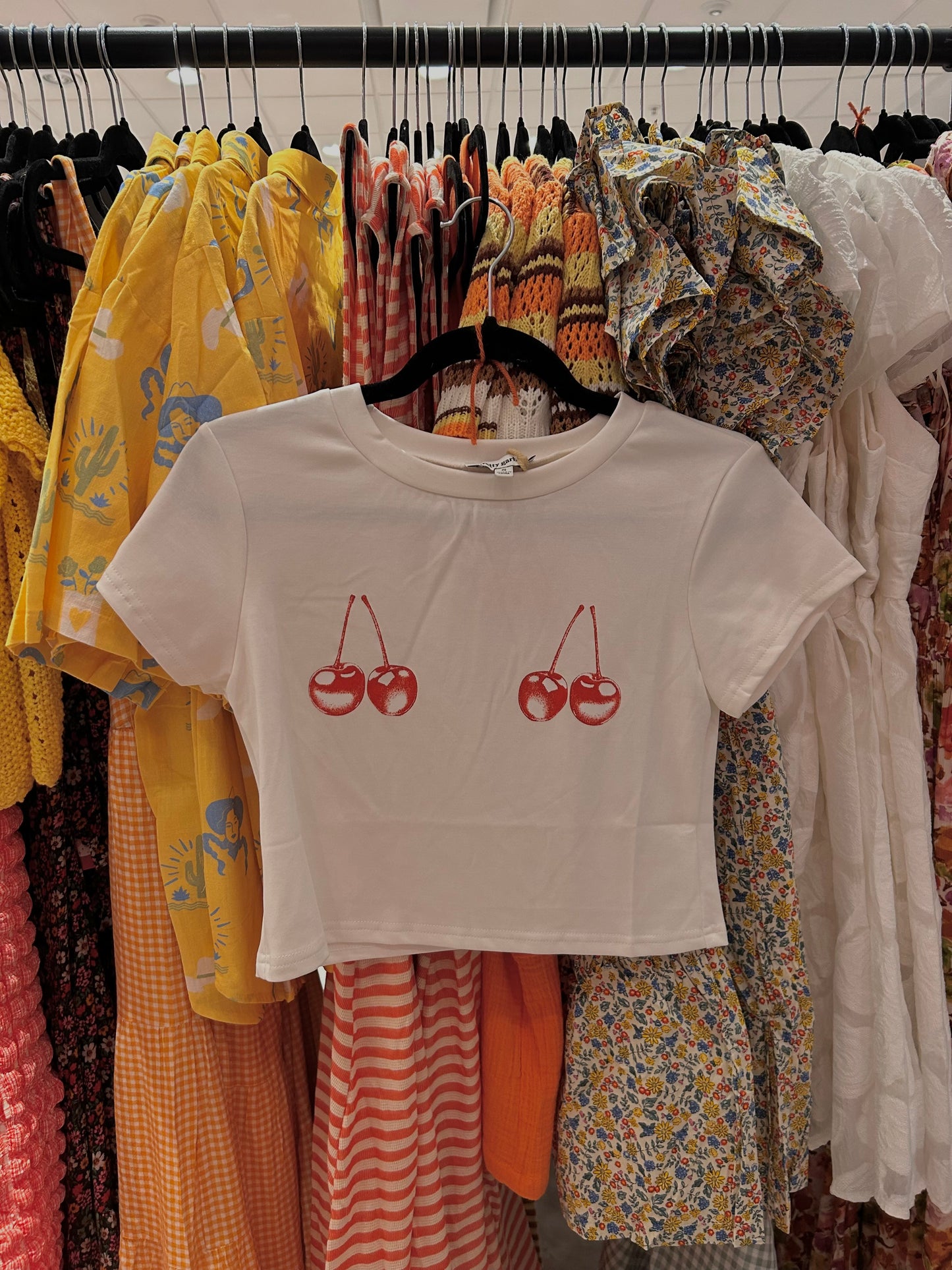 Cherry baby tee