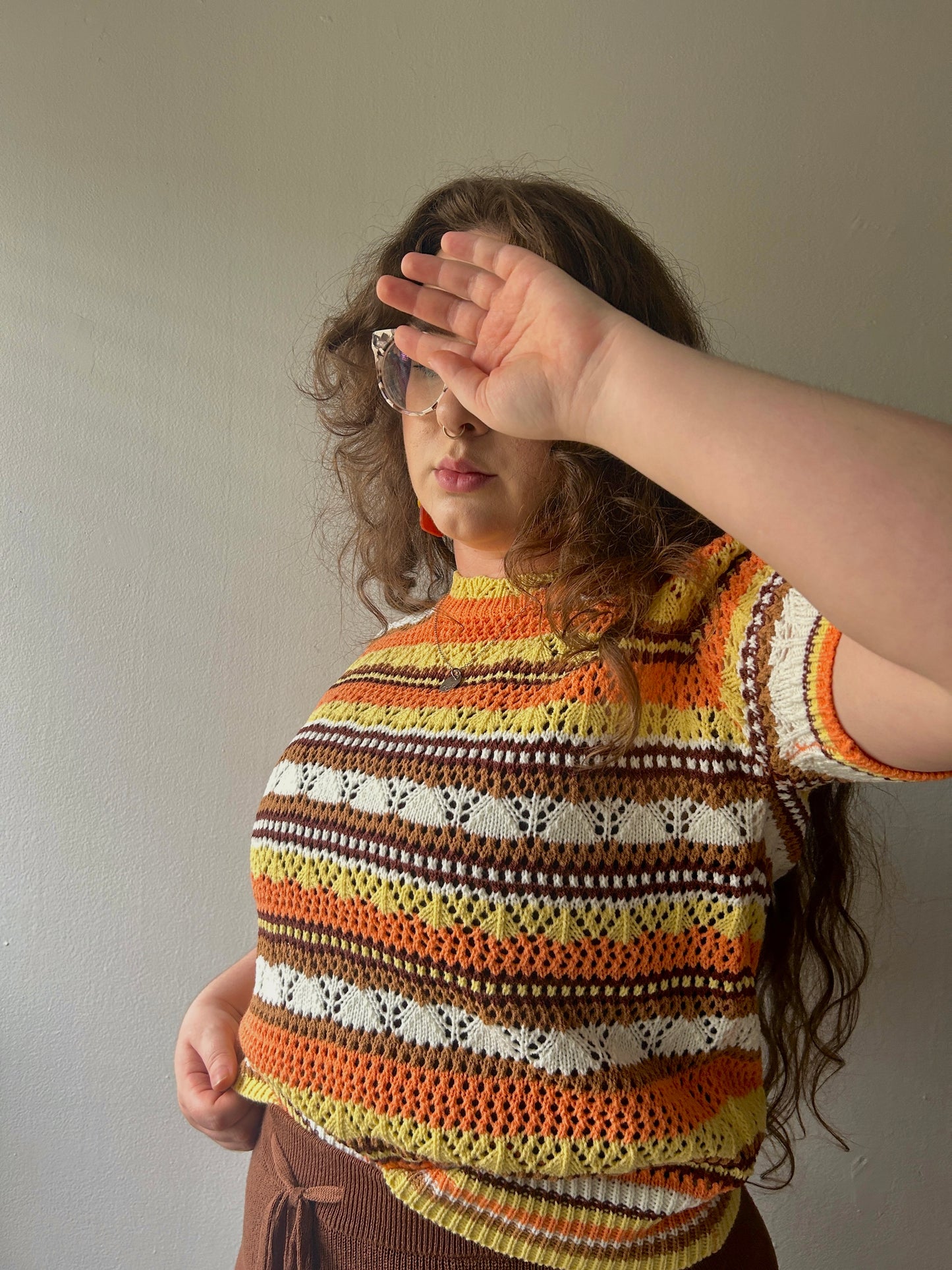 Neutral Knit Top