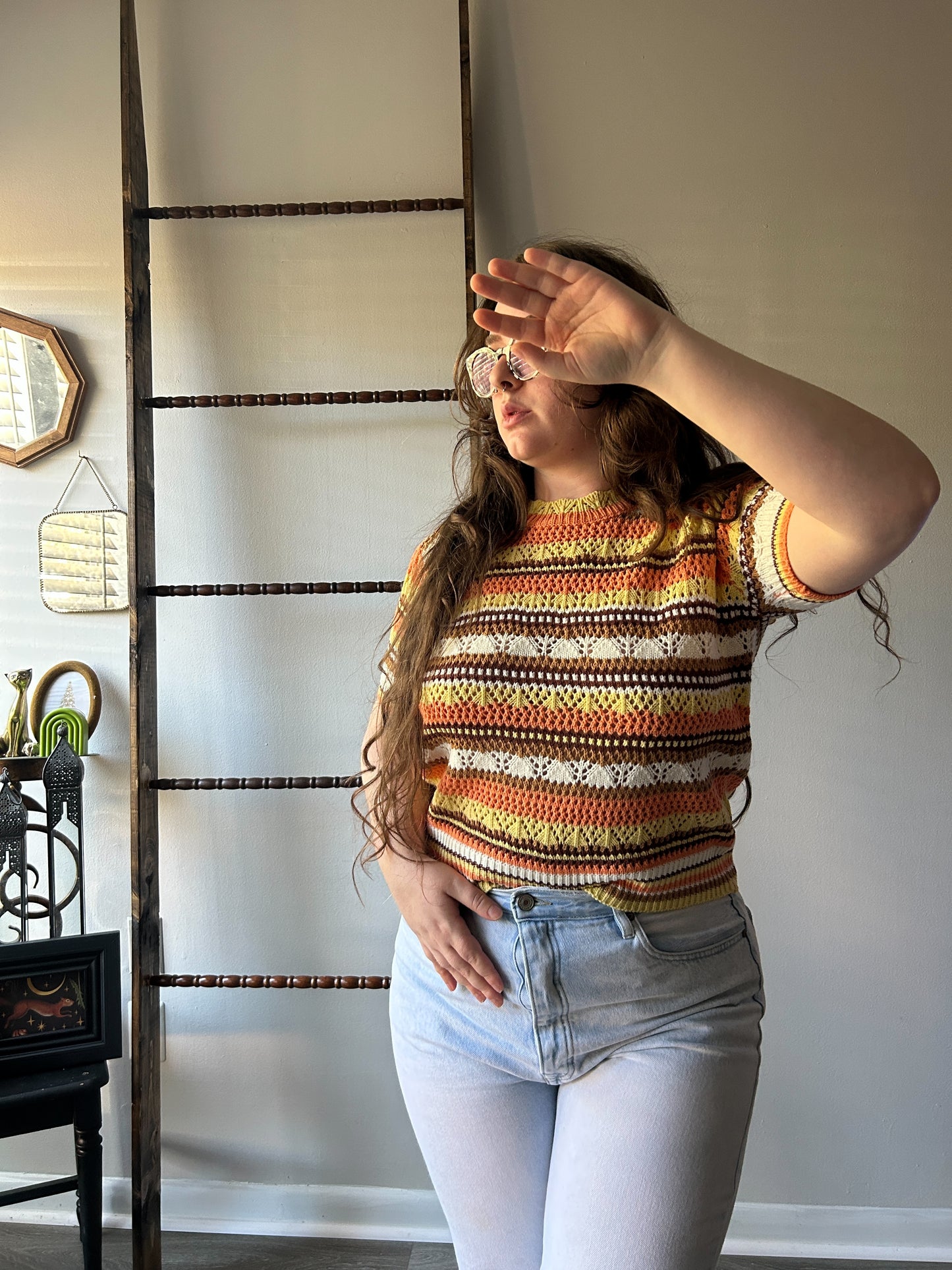 Neutral Knit Top