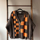 Checker Cardigan