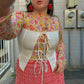 Ivory Pink Long Sleeve