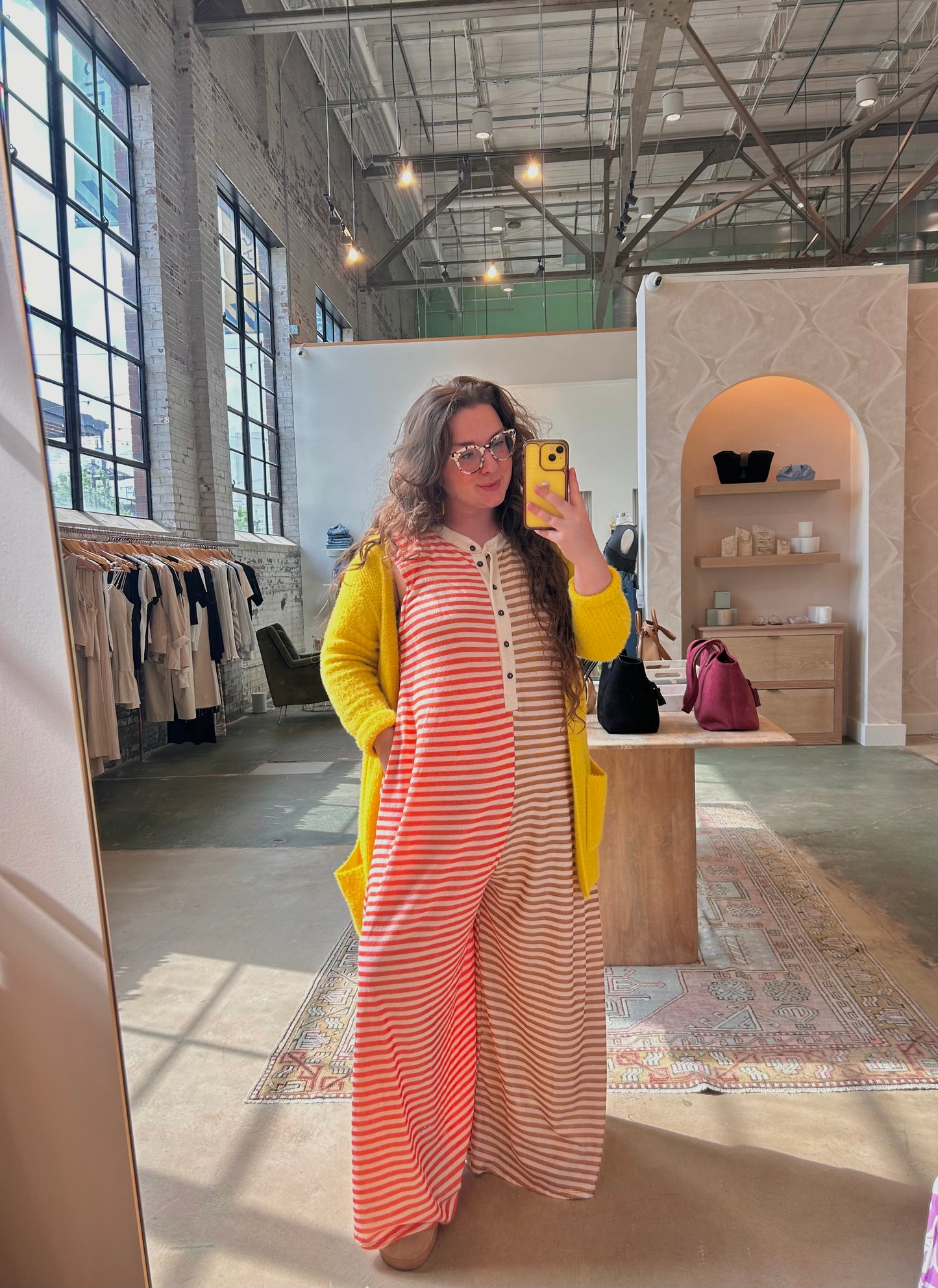 Stripe Jumpsuit